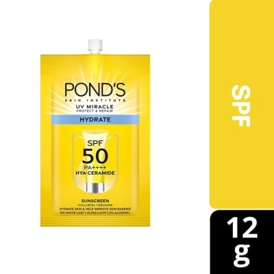 PONDS PONDS UV Miracle Hydrate Sunscreen SPF 50 PA++++ 12g