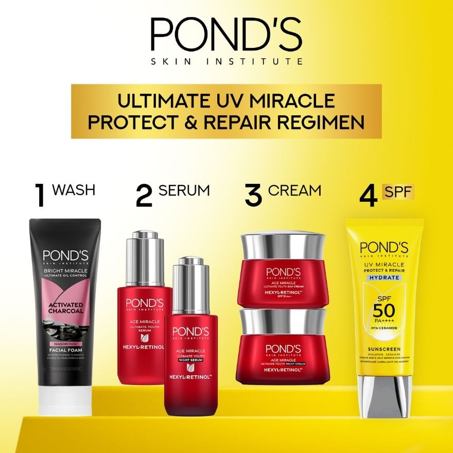 PONDS UV Miracle Hydrate Sunscreen SPF 50 PA++++ 12g