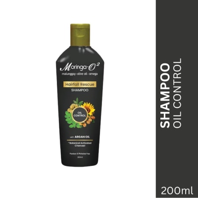 MORINGA MORINGA-O2 Hair Fall Rescue Shampoo with Argan Oil 200ml