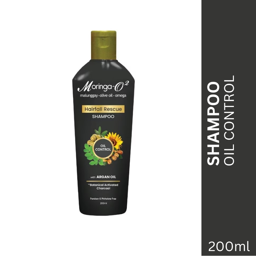 MORINGA-O2 Hair Fall Rescue Shampoo with Argan Oil 200ml