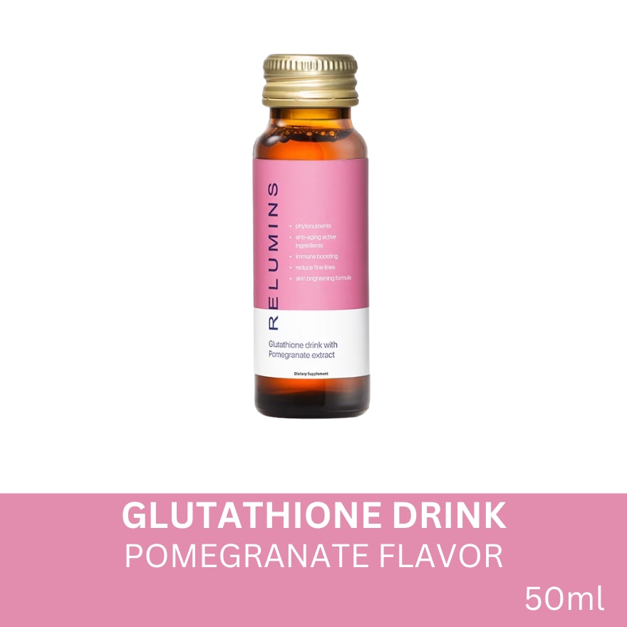 RELUMINS Glutathione Drink Pomegranate Flavor 50ml