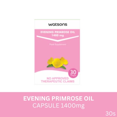 WATSONS GENERICS WATSONS GENERICS Evening Primrose Oil Softgel Capsules 1400mg 30s Pack