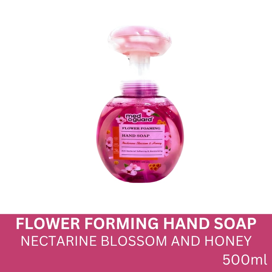 MED GUARD Flower Foaming Hand Soap Nectarine Blossom and Honey 500ml