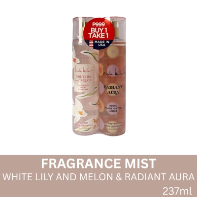 NICOLE MILLER NICOLE MILLER White Lily and Melon & Radiant Aura Body Mist 237ml