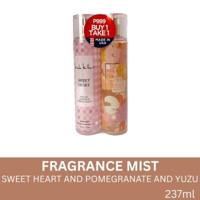NICOLE MILLER NICOLE MILLER Sweet Heart & Pomegranate and Yuzu Body Mist 237ml