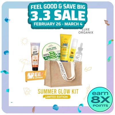 LUXE ORGANIX LUXE ORGANIX Summer Glow Kit Bundle