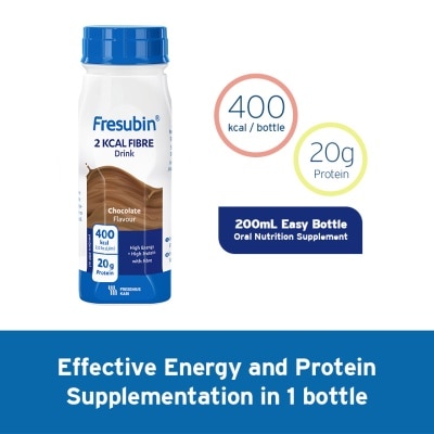 FRESUBIN - FRESUBIN Fibre Drink 2KCAL Chocolate Flavour 4s