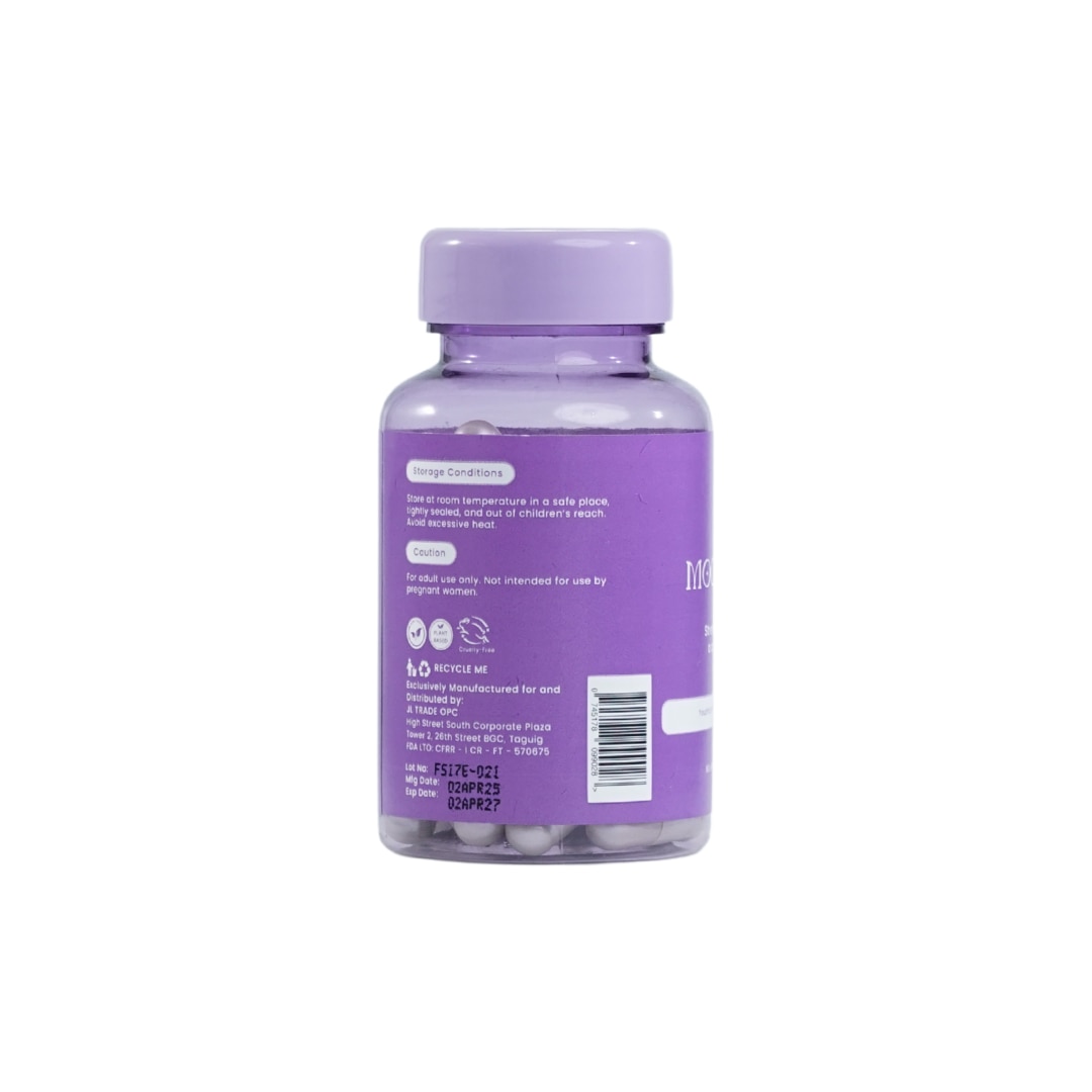 MOGATHIONE Stress Relief Youthful Glow Whitening Supplement 60 Capsules