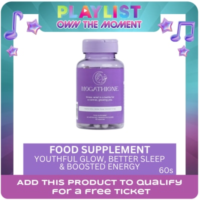 MOGATHIONE - MOGATHIONE Stress Relief Youthful Glow Whitening Supplement 60 Capsules