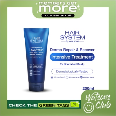 HAIR SYSTEM WS WATSONS Hair System Scalptech Dermo Repair & Recover Intensive Treatment 200ml image