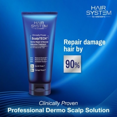 HAIR SYSTEM WS - WATSONS Hair System Scalptech Dermo Repair & Recover Intensive Treatment 200ml