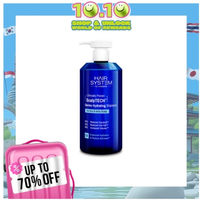 WATSONS WATSONS Hair System Scalptech Dermo Hydrating Shampoo for Dry & Itchy Scalp 500ml