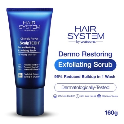 HAIR SYSTEM WS - WATSONS Hair System Scalptech Dermo Restoring Exfoliating Scrub 160g image
