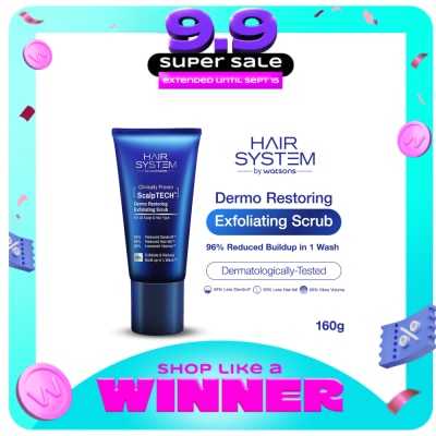 HAIR SYSTEM WS - WATSONS Hair System Scalptech Dermo Restoring Exfoliating Scrub 160g image