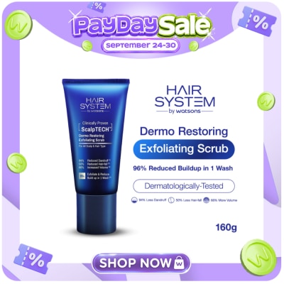 HAIR SYSTEM WS WATSONS Hair System Scalptech Dermo Restoring Exfoliating Scrub 160g image