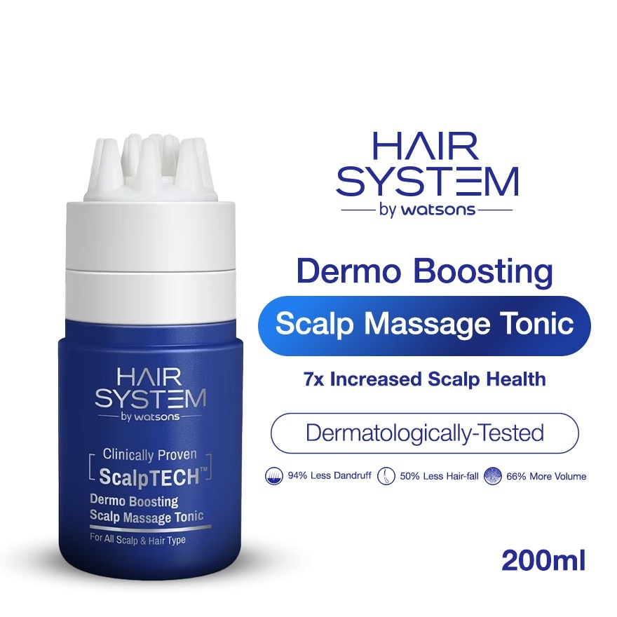 WATSONS Hair System Scalptech Dermo Boosting Scalp Massage Tonic 80ml image