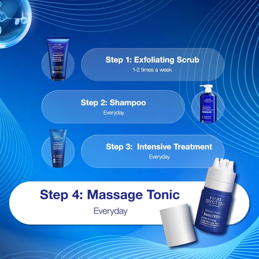 WATSONS Hair System Scalptech Dermo Boosting Scalp Massage Tonic 80ml image