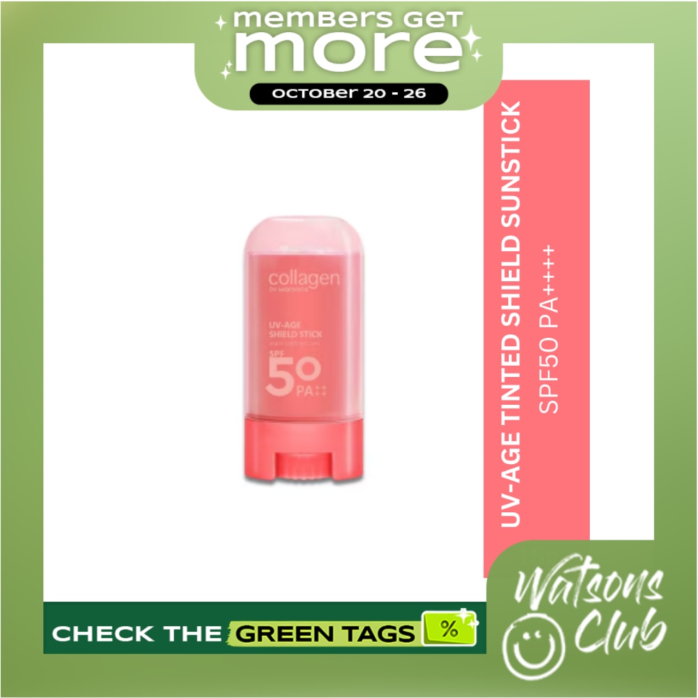WATSONS COLLAGEN UV Age Shield Stick SPF 50 PA++++ 18g image