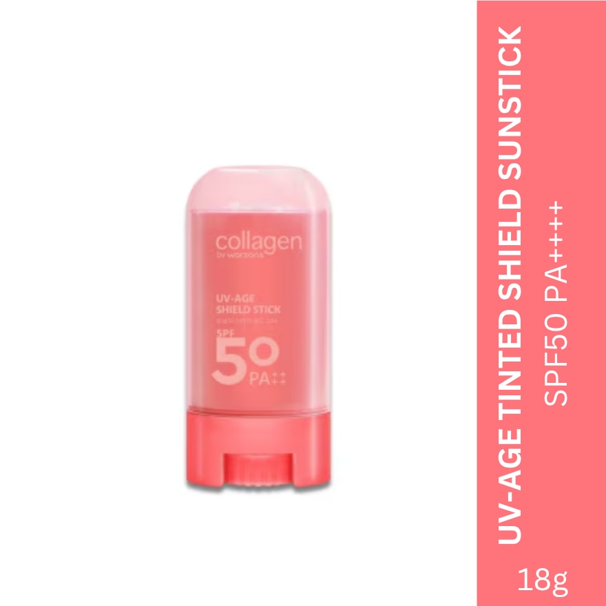WATSONS COLLAGEN UV-Age Shield Stick SPF 50 PA++++ 18g
