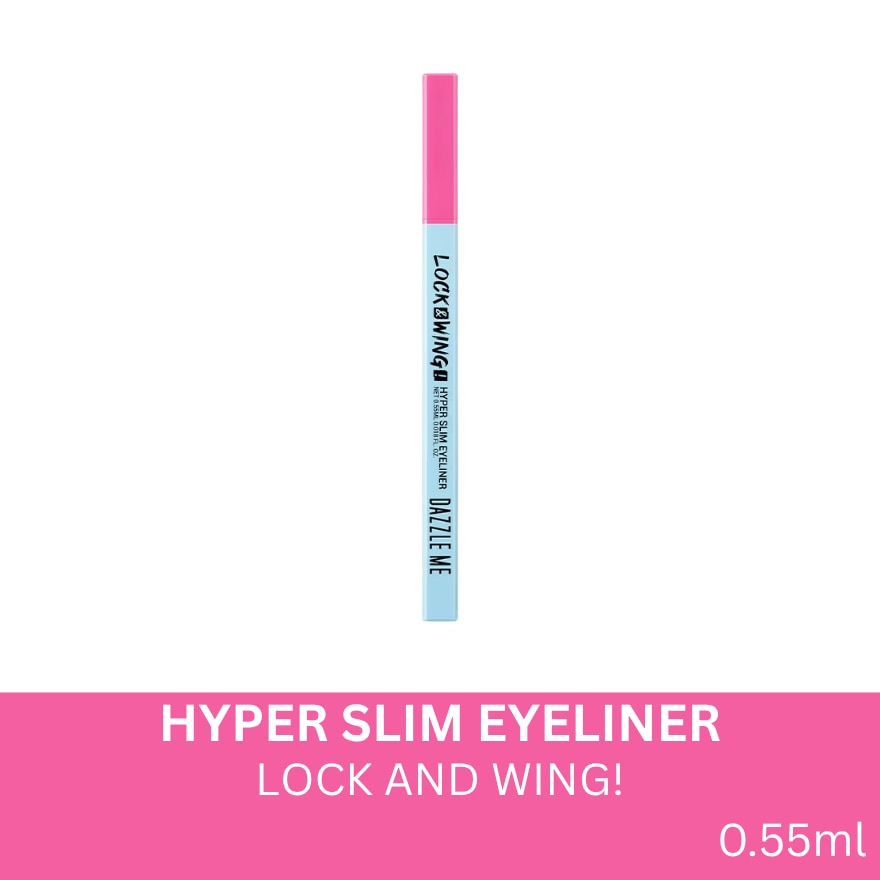 DAZZLE ME DAZZLE ME Lock & Wing! Hyper Slim Eyeliner 0.55ml