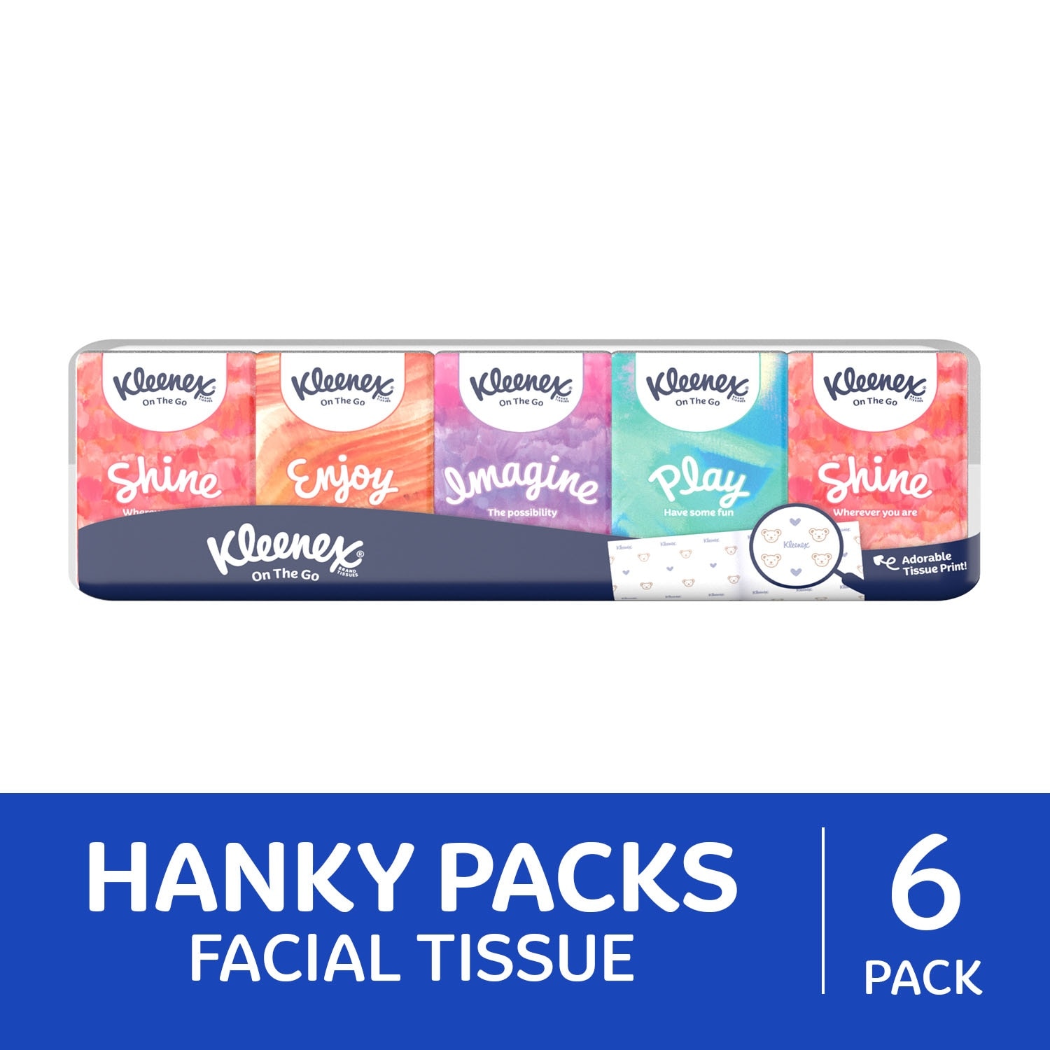 KLEENEX Facial Tissue 6 Pack