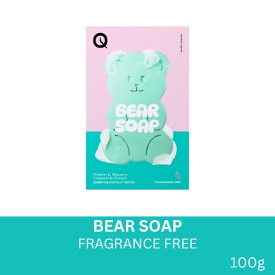 QUICKFX QUICKFX Bear Soap Fragrance Free 100g