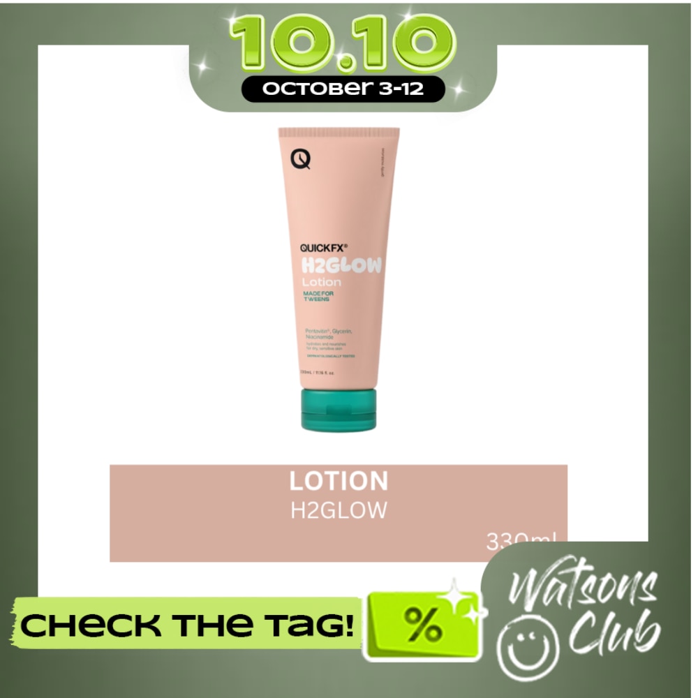 QUICKFX H2glow Lotion Made for Tweens 330ml image
