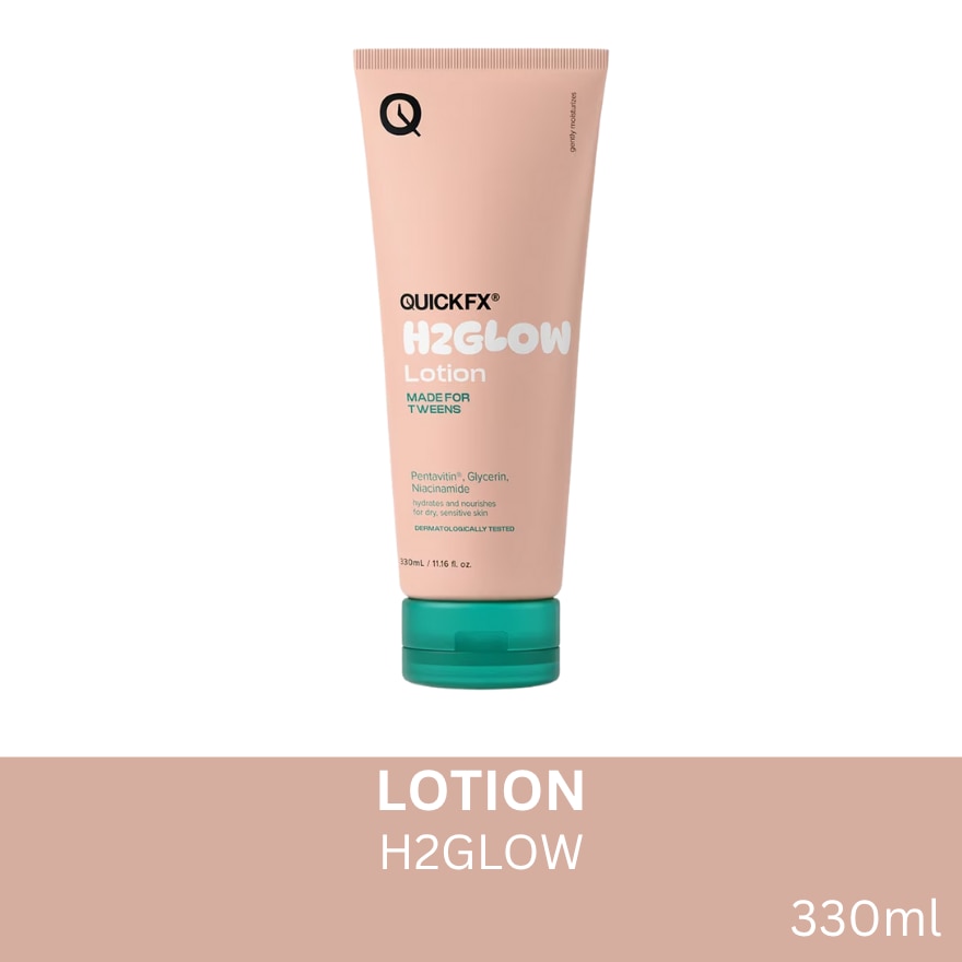 QUICKFX H2glow Lotion Made for Tweens 330ml