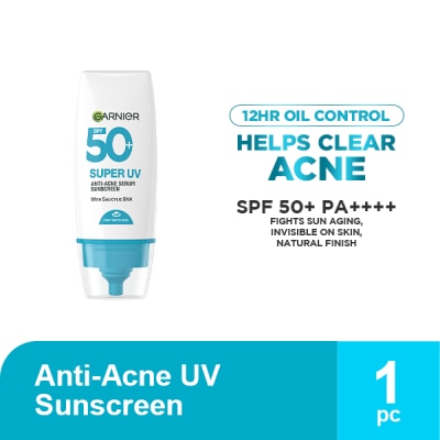 GARNIER - GARNIER Anti Acne UV Sunscreen 30ml image