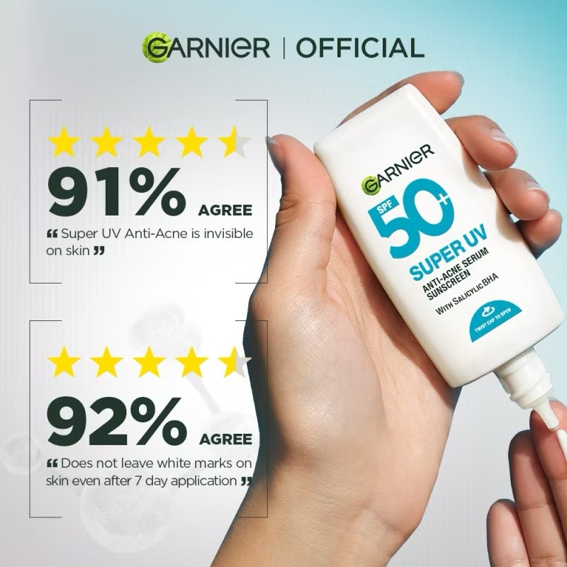 GARNIER Anti Acne UV Sunscreen 30ml image