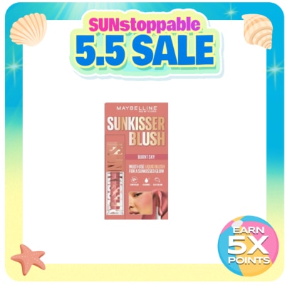 MAYBELLINE - MAYBELLINE Sunkisser Blush 04 Burnt Sky