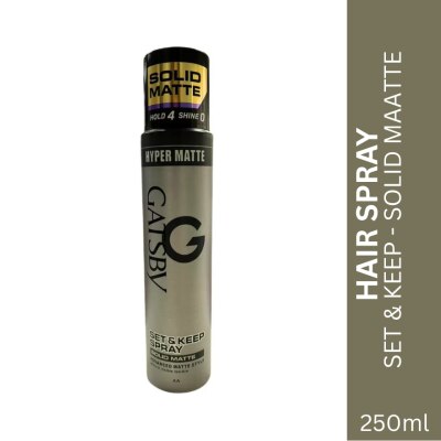 GATSBY GATSBY Set & Keep Solid Matte Spray 250ml
