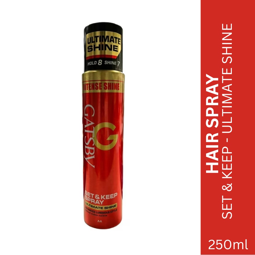GATSBY Set & Keep Ultimate Shine Spray 250ml