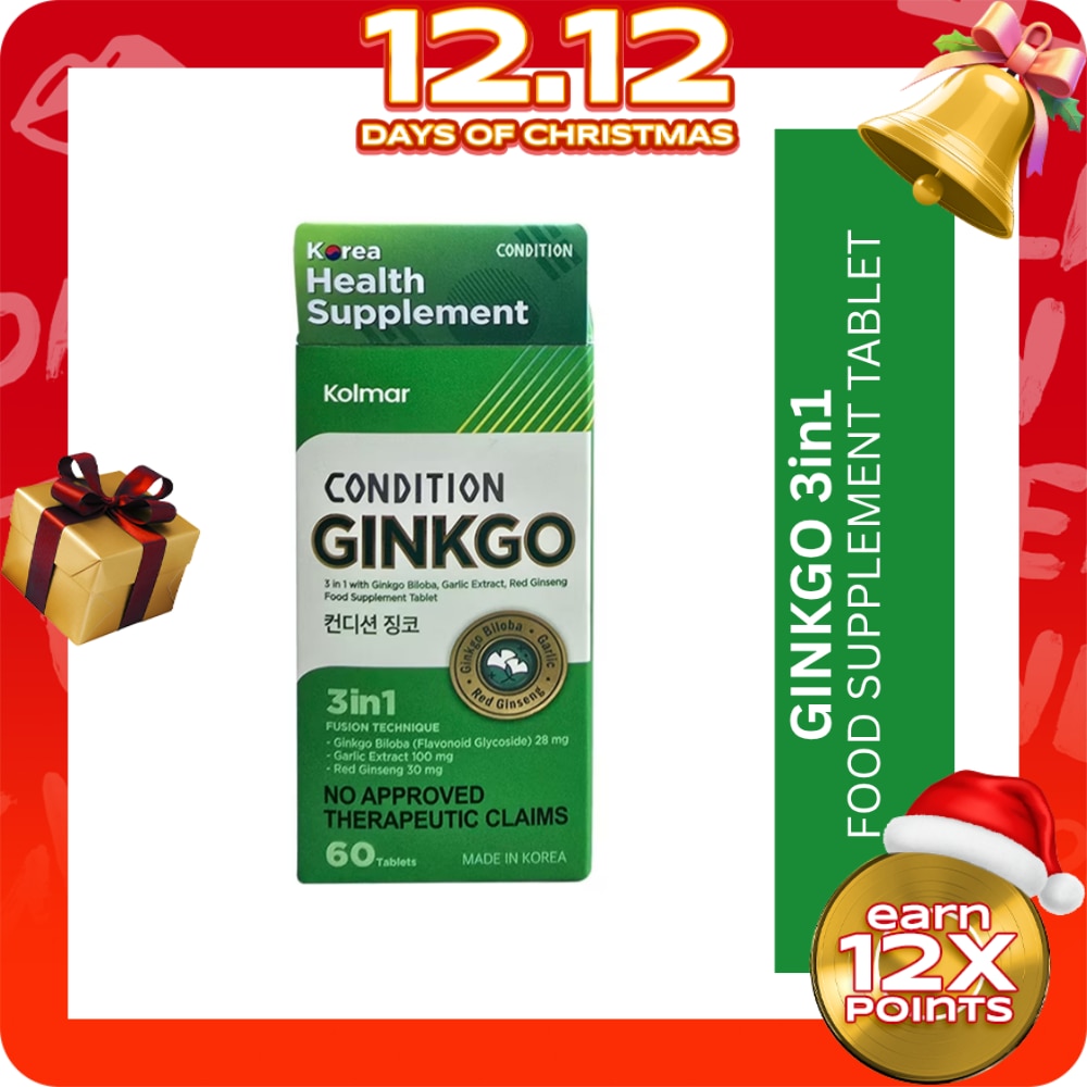 CONDITION Kolmar Ginkgo Healthcare 3in1 60 Capsule