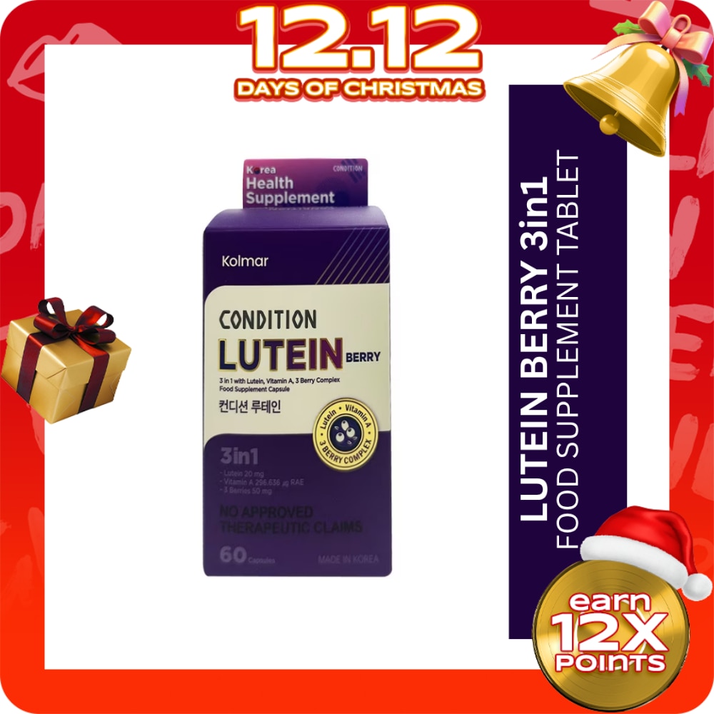 CONDITION Kolmar Lutein Berry Healthcare 3in1 60 Tablets