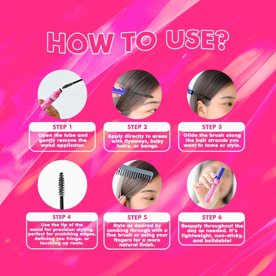 FRESH Hairlab Hya + Keratin 3 in 1 Super Hair Gel Mascara 10ml