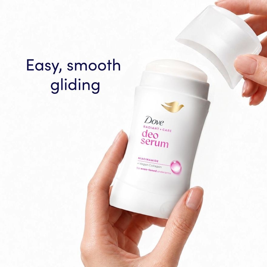DOVE Radiant + Care Deodorant Serum Stick Niacinamide + Vegan Collagen 40g image