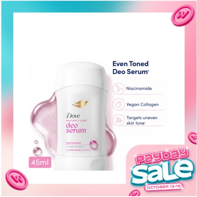 DOVE DOVE Radiant + Care Deodorant Serum Stick Niacinamide + Vegan Collagen 40g image