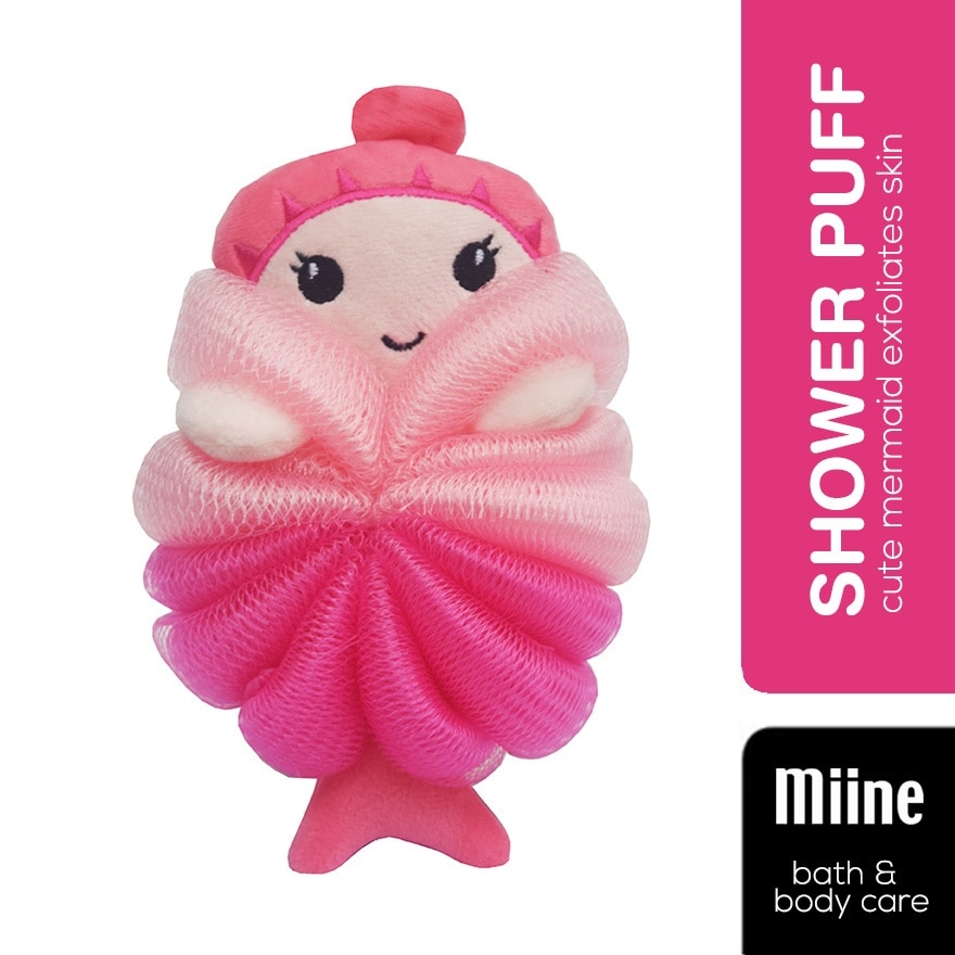 MIINE Mermaid Shower Puff
