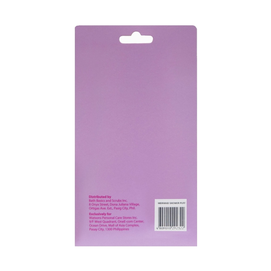 MIINE Mermaid Shower Puff