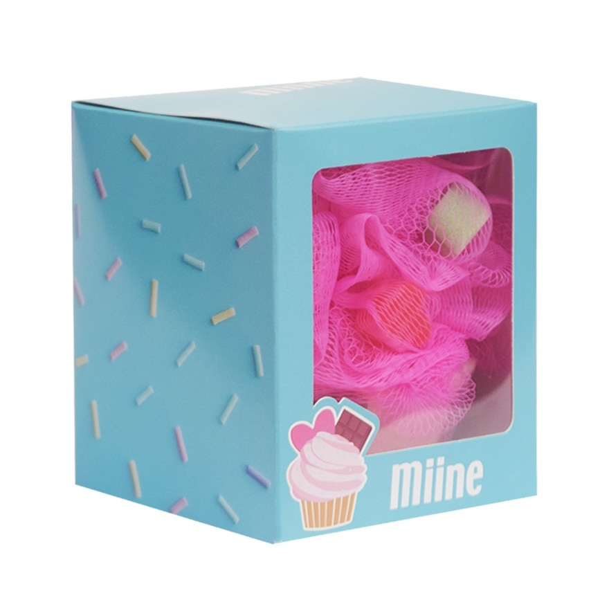 MIINE Cupcake Shower Puff