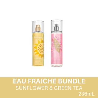 ELIZABETH ARDEN ELIZABETH ARDEN Eau Fraiche Sunflowers & Green Tea Cherry Blossom Body Mist Bundle 236ml