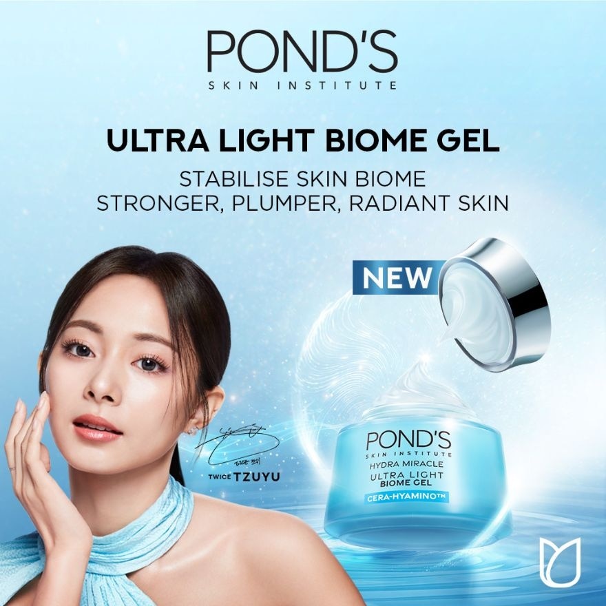 PONDS Hydra Miracle Moisturizer Ultra Light Biome Gel 20g
