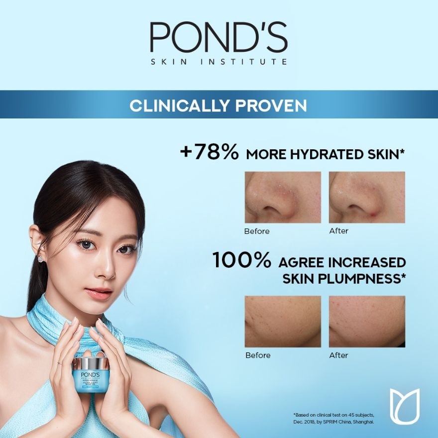 PONDS Hydra Miracle Moisturizer Ultra Light Biome Gel 20g