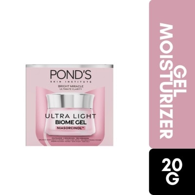 PONDS PONDS Bright Miracle Ultra Light Biome Gel Niasorcinol Moisturizer 20g