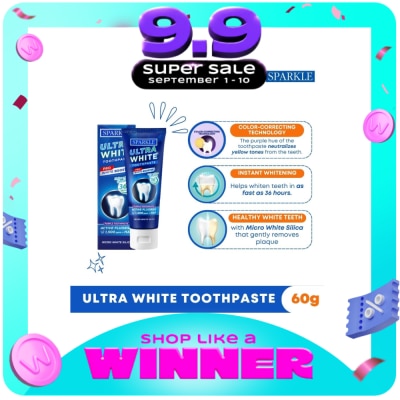 SPARKLE - SPARKLE Ultra White Toothpaste 60g image