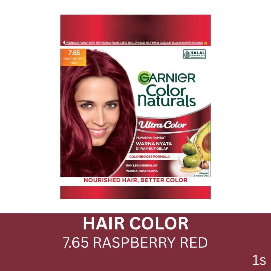 GARNIER Color Naturals 7.65 Raspberry Red