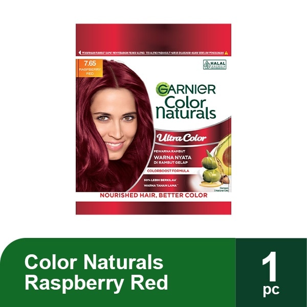 GARNIER Color Naturals Raspberry Red Hair Color 60ml image