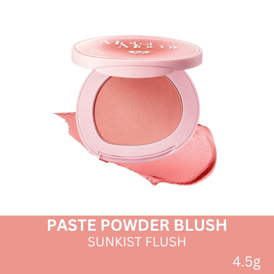 BARENBLISS Moist Mochi Paste Powder Blush Sunkist Flush 4.5g
