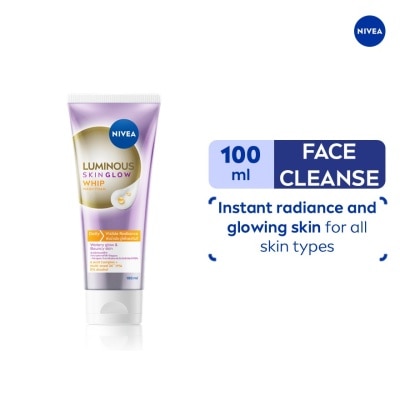 NIVEA NIVEA Luminous Skin Glow Whip Wash Foam 100ml